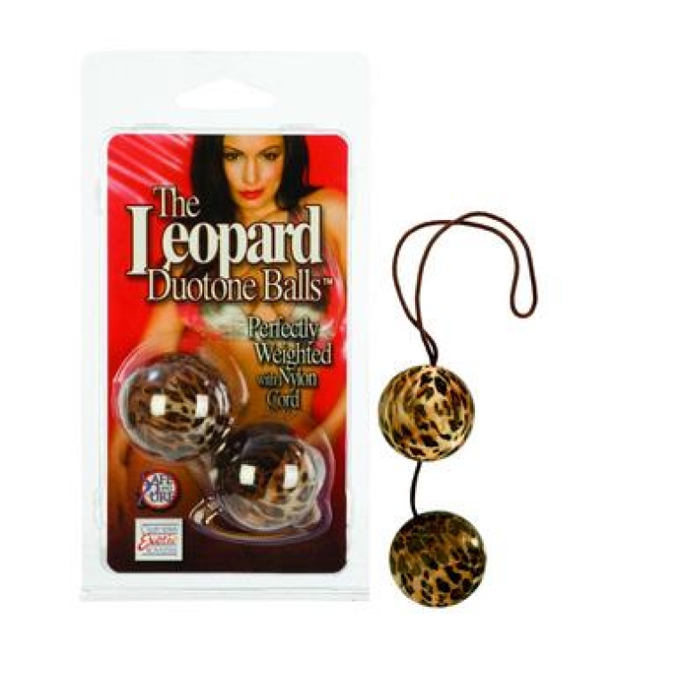 Leopard Duotone Balls Animal Print