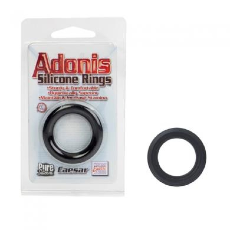 Silicone Ring Caesar- Black