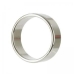 Alloy Metallic Ring - XL Silver