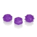 Reversible Ring Set Purple Pack Of 3