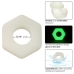 Alpha Prolong Sexagon Ring Glow In The Dark White