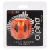 Alpha Liquid Silicone Tri-ring Orange