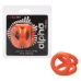 Alpha Liquid Silicone Tri-ring Orange