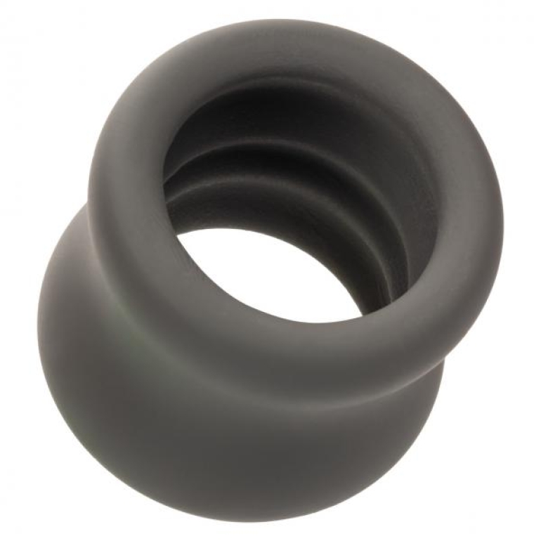 Alpha Liquid Silicone Scrotum Ring Black