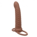 Performance Maxx Ribbed Dual Penetrator Brown