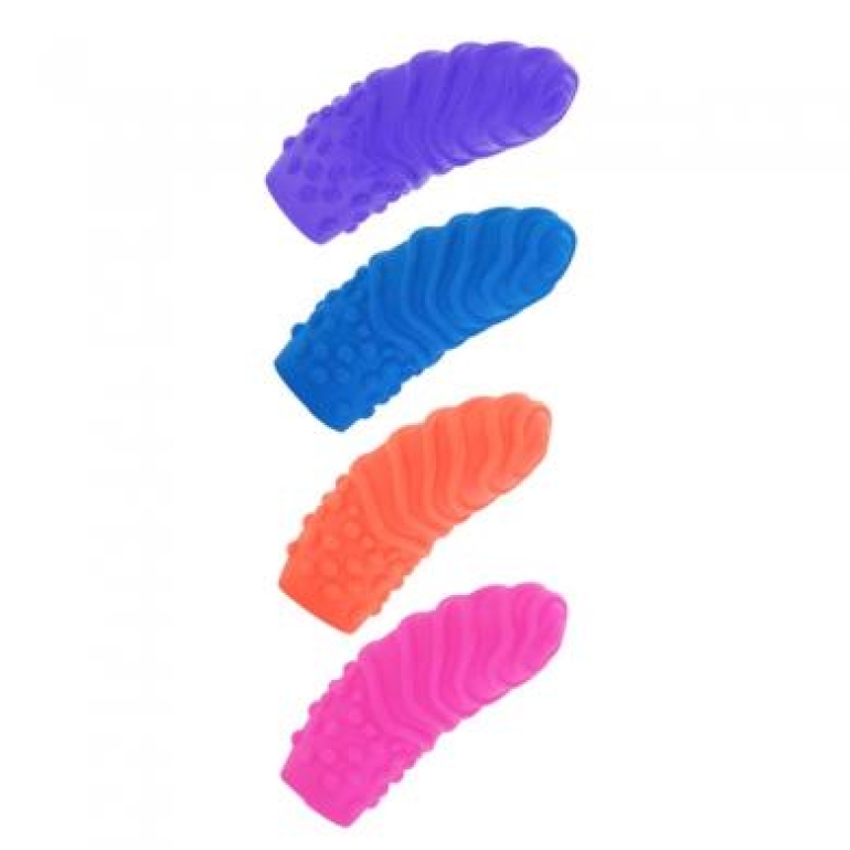 Silicone Finger Teasers Swirl Assorted