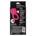 Teasing Tongue Enhancer Pink Vibrating Penis Ring