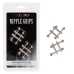 Nipple Grips Crossbar Nipple Vices Silver