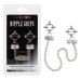 Nipple Grips 4-point Nipple Press W/ Bells Silver