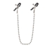 Nipple Clamps Silver Beaded Chain