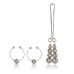 Nipple and Clitoral Non-Piercing Body Jewelry Silver