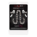 Nipple Play Crystal Chain Nipple Clamps Silver