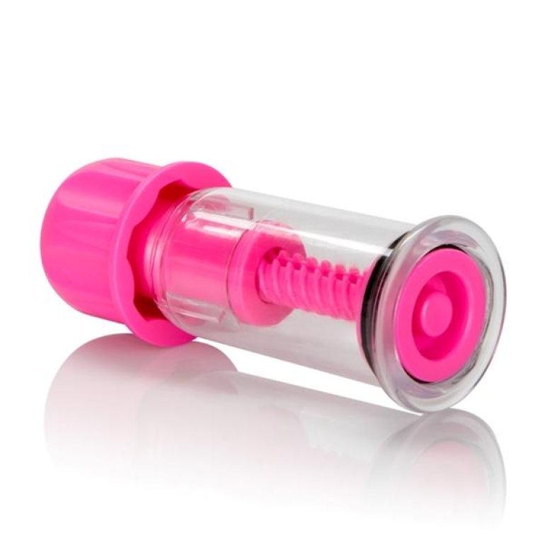 Nipple Play Vacuum Twist Suckers Pink