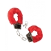 Playful Furry Cuffs Red