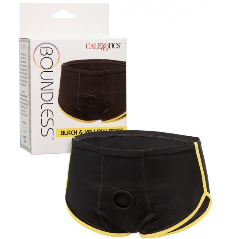 Boundless Black & Yellow Brief L/xl