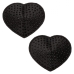 Radiance Heart Gem Pasties Black