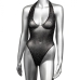 Radiance Plus Deep V Bodysuit Black