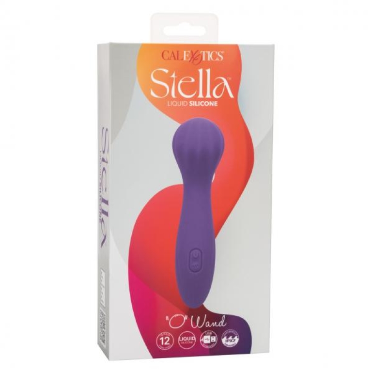 Stella Liquid Silicone O Wand Purple