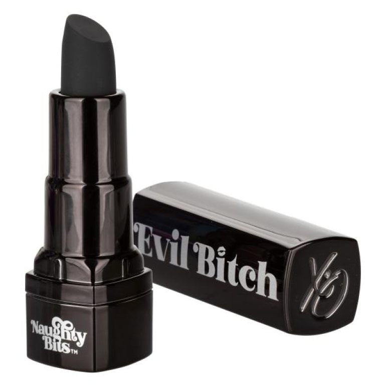 Naughty Bits Evil Bitch Lipstick Vibe Black