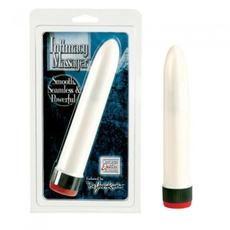 Dr Joel Kaplan Intimacy Vibrator - 6.5 inch White