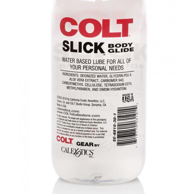 Colt Slick Personal Lubricant 16.57 fluid ounces Clear