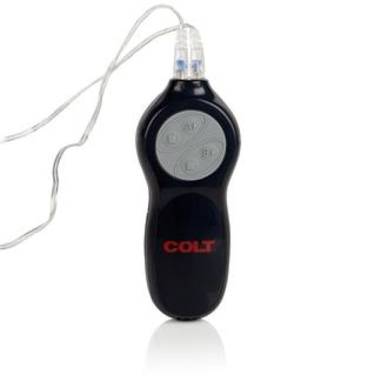 Colt 7 Function Twin Turbo Bullet Vibrator Silver