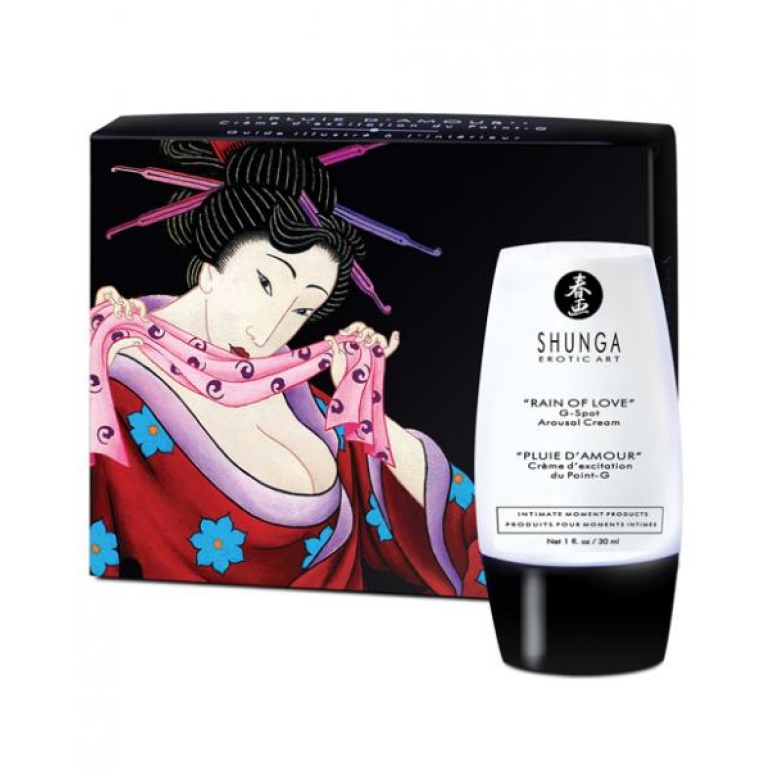 Shunga Rain of Love G-Spot Arousal Cream 1oz