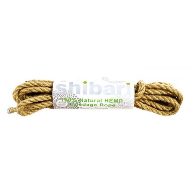 Shibari Natural Hemp Bondage Rope 5 Meters