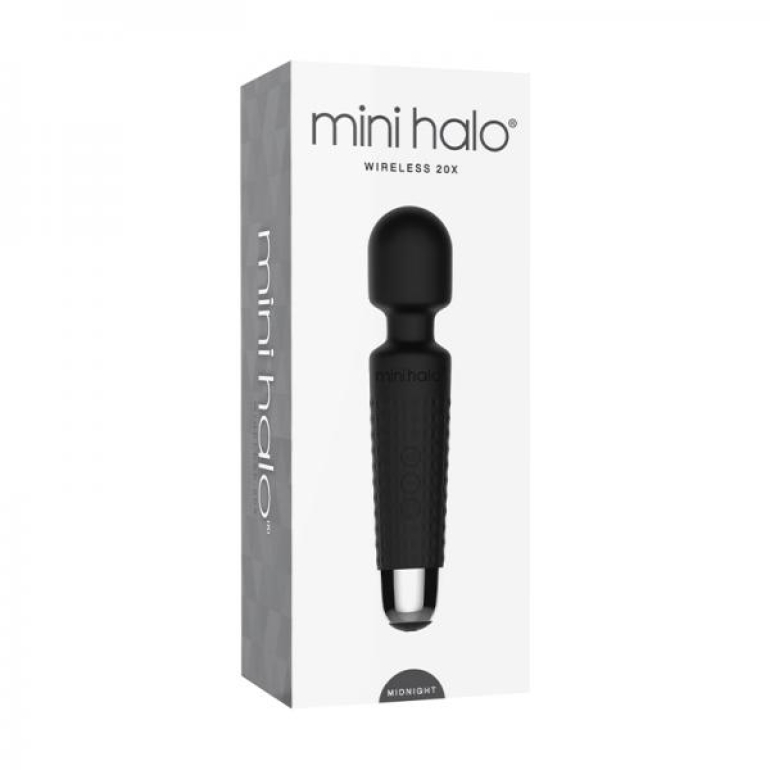 Mini Halo Midnight Wand Rechargeable Black