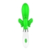 Alexios Ultra Soft Silicone 10 Speeds Green