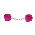 Leather Cuffs Pink One Size Fits Most