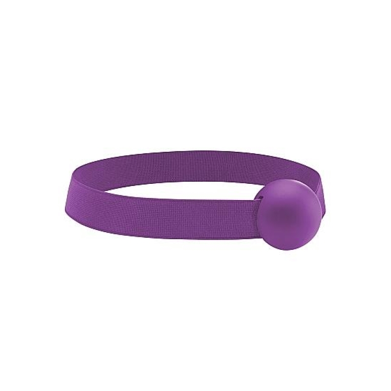 Elastic Ball Gag Purple