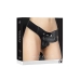 Ouch Realistic 8 inches Strap On Black O/S One Size Fits Most