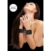 Velvet & Velcro Wrist Cuffs Adjustable Black