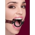 Ouch Halo Silicone Ring Gag Burgundy