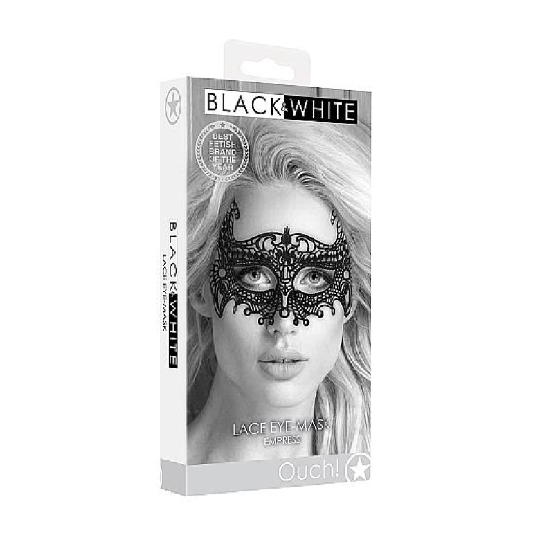 Lace Eye Mask Empress Black