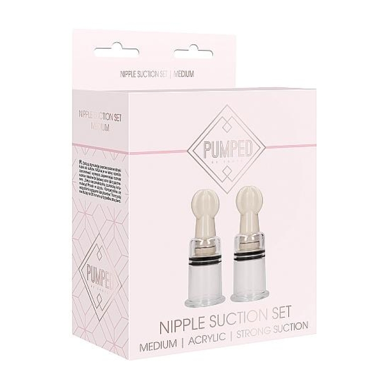 Pumped Nipple Suction Set Medium Transparent