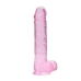 Real Penis 9in Realistic Dildo W/ Balls Pink