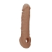 Realrock Penis Sleeve 8in Tan