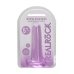 Realrock Non Realistic Dildo W Suction Cup 5.3in Purple