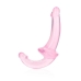 Realrock Strapless Strap On 6 In Pink