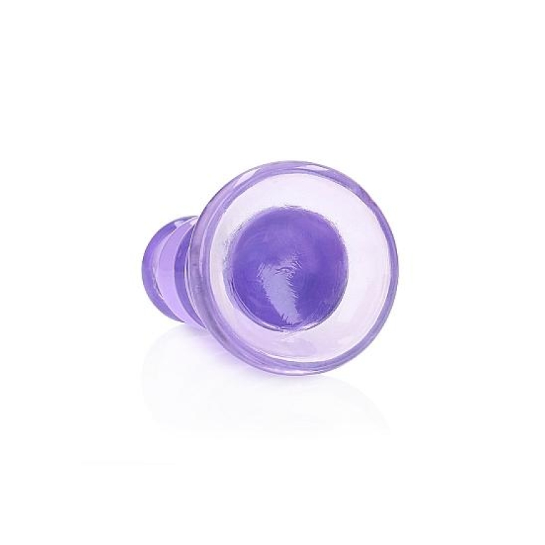 Realrock Curvy Dildo Or Butt Plug Purple