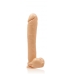 Exxxtreme Dong Suction 12 Inches Beige