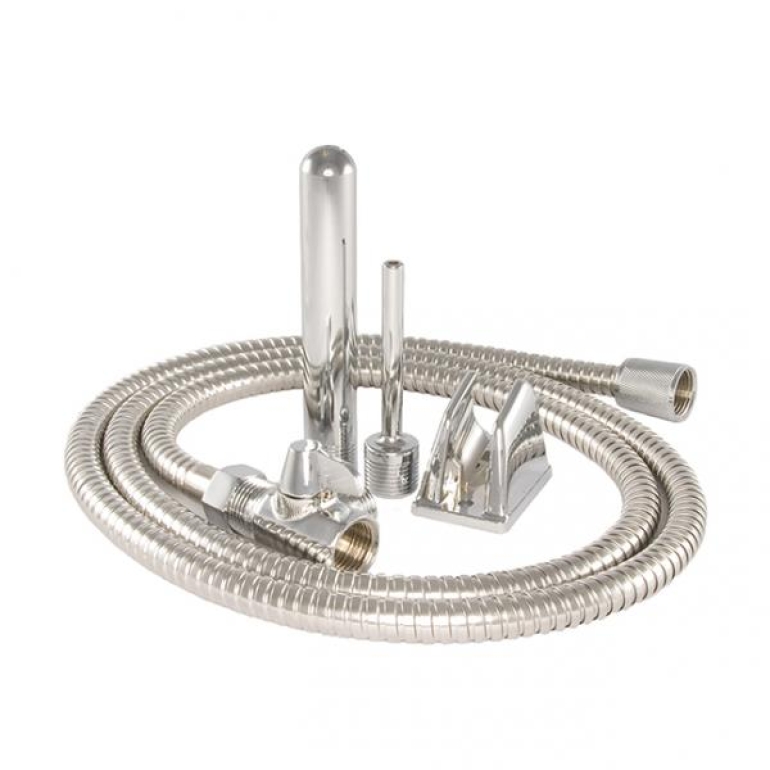 Cleanline Stainless Steel Shower Bidet System Silver