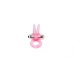 Ribbidy Rabbit Vibrating Penis Ring Pink One Size Fits Most