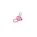 Ribbidy Rabbit Vibrating Penis Ring Pink One Size Fits Most