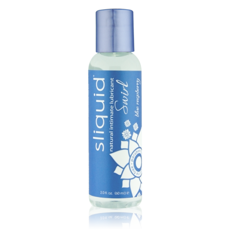 Sliquid Naturals Swirl Lubricant Blue Raspberry 2oz