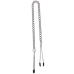 Adjustable Tweezer Clamps With Llink Chain Silver