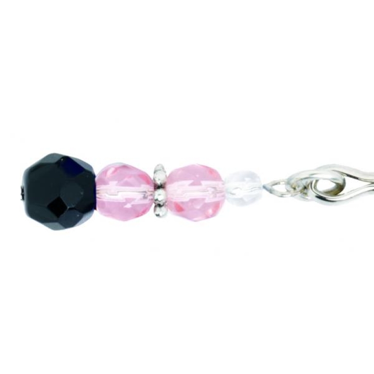 Tweezer Clit Clamp W/Pink Beads