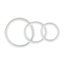 Rubber C Ring Set - White